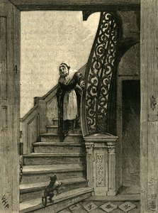 Trapp i Southampton House, c1872. av Unbekannt