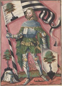 Fanebærer, andre kvartal 1500-tallet. av Unbekannt