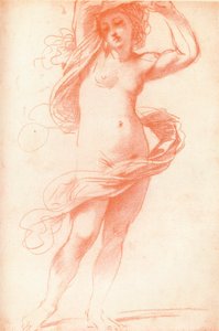 Stående naken kvinne, 1600-tallet, 1925