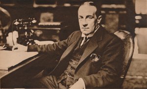 Stanley Baldwin, nyvalgt statsminister i Storbritannia, mai 1923 1935. av Unbekannt
