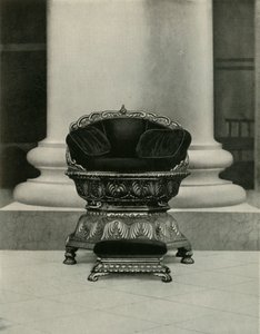 Statsete for Tippu Sultan i regjeringshuset, 1925. av Unbekannt