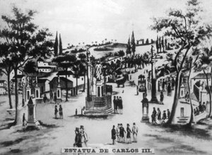 Statue von Karl III., 1903