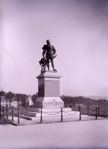 Statue av Francis Drake ved Plymouth i Devon, sent på 1800- og begynnelsen av 1900-tallet. av Unbekannt