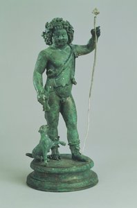 Statuett av Bacchus, Pompeii av Unbekannt