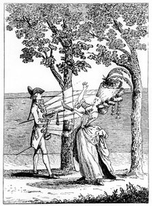 Stålknapper, knockout, 1777 av Unbekannt