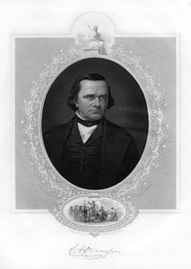 Stephen A Douglas , amerikansk politiker, 1862-1867 av Unbekannt