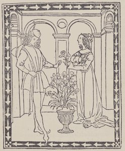 Tale of Two Lovers Tale of Two Lovers, ca. 1495-1500. av Unbekannt