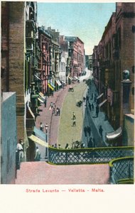 Strada Levante - Valletta - Malta, c1900 av Unbekannt