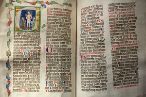 Strahov klosterbibliotek ; Albert av av Sternberks pontifical av Unbekannt