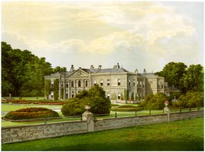 Studley Royal, Yorkshire, hjemmet til Marquess of Ripon, c1880 av Unbekannt