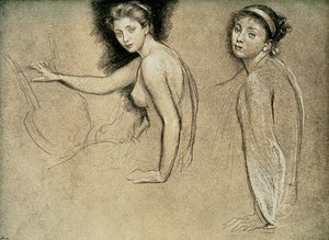 Studie, 1895 av Unbekannt
