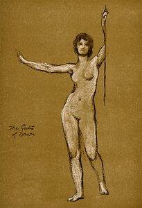 Studie for The Gates of Dawn, 1900 av Unbekannt