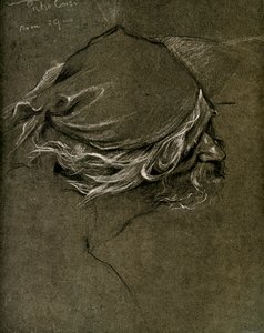 Studie for The Sea Maiden, av Herbert J Draper, 1899 av Unbekannt