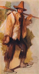 Studie fra livet, c1840, 1925 av Unbekannt