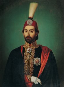 Sultan Abdülmecid IN, midten av 1800-tallet. av Unbekannt