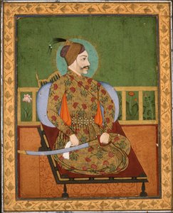Sultan Abdullah Qutubshah av Golconda, c1640 av Unbekannt