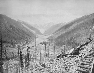 Sultan Mountain, nær Silverton, Colorado, c1897. av Unbekannt