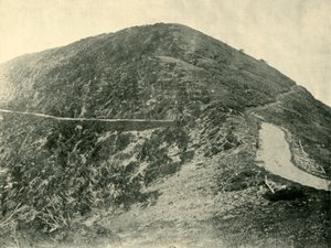 Toppmøtet av Mount Blowhard, viktorianske alper, 1901. av Unbekannt