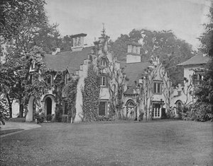 Sunnyside, hjemmet til Washington Irving, nær Tarrytown, New York, c1897. av Unbekannt