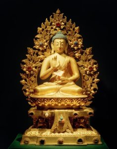 Suparikirtita-Namasri / skulptur, 1700-tallet av Unbekannt