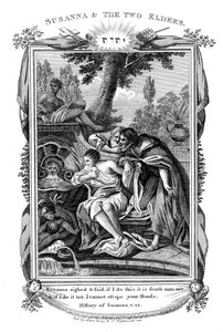 Susanna og de to eldste, c1804 av Unbekannt