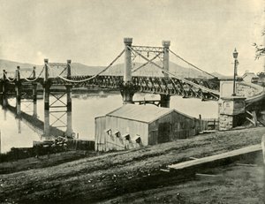 Hengebro, over Fitzroy, 1901. av Unbekannt