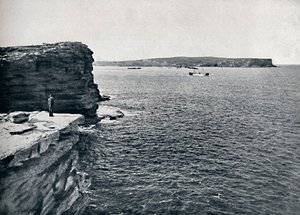 Sydney Heads, ved Gap ved Watsons Bay, c1900. av Unbekannt