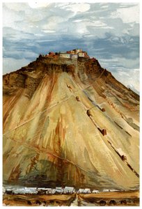 Taklakot Fort, Tibet, 1898 av Unbekannt