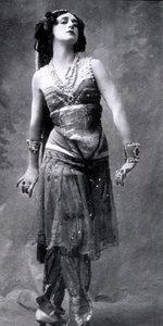 Tamara Karsavina, russisk ballerina, 1911 av Unbekannt