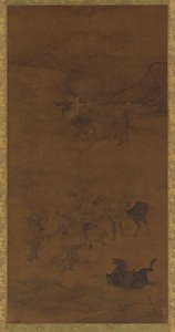 Tartarryttere, Ming-dynastiet, 1368-1644. av Unbekannt