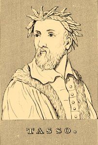 Tasso, 1544-1595, 1830. av Unbekannt