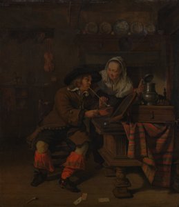Taverna scene. av Unbekannt