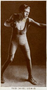 Ted Kid Lewis , britisk bokser, 1938 av Unbekannt