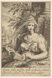 Temperance, fra De syv dyder. av Unbekannt