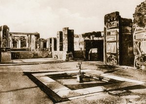 Apollo-tempelet, Pompeii, Italia, ca 1900-tallet av Unbekannt