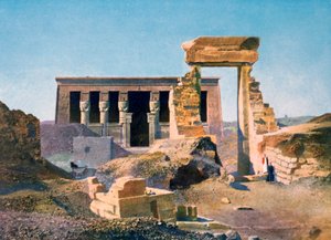 Hathor-tempelet, Dendera, Egypt, 1900-tallet av Unbekannt