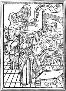 Temptation to Impatience, c1465 1964. av Unbekannt