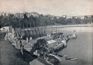 Tenby - Generelt syn, 1895 av Unbekannt