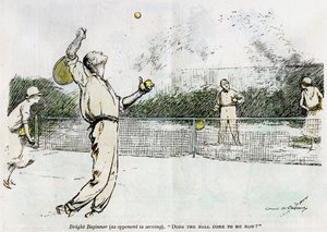 Tennis, 1920 av Unbekannt
