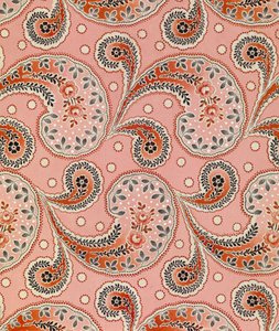 Tekstildesign for Trekhgornaya Manufaktura, 1918 av Unbekannt