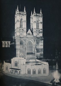 Abbey Church of St. Peter, Westminster, viser det midlertidige annekset, 1937 av Unbekannt