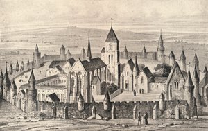 Klosteret St Martin-des-Champs, 1915 av Unbekannt