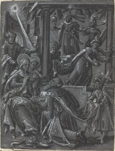 The Adoration of the Kings [recto], ca. 1600. av Unbekannt