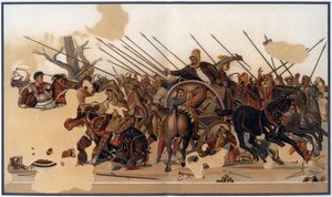 Alexander-mosaikken, c79 e.Kr., 1902 av Unbekannt