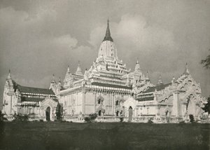Anauda-pagoden, Pagau, 1900. av Unbekannt