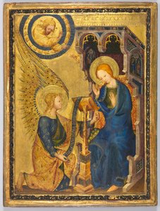 Bebudelsen, 1380-tallet. av Unbekannt