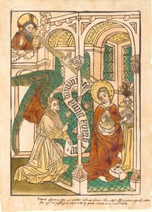 Bebudelsen, ca. 14501470. av Unbekannt