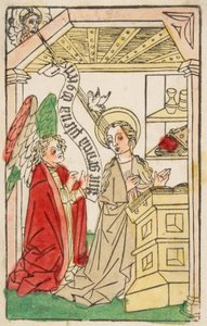 Bebudelsen, ca. 1460-70. av Unbekannt