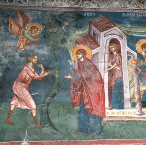 Bebudelsen til Saint Anne, 1300-tallet av Unbekannt