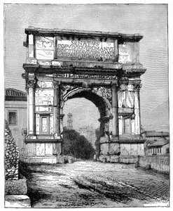 Titusbuen, Roma, Italia, 1882 av Unbekannt